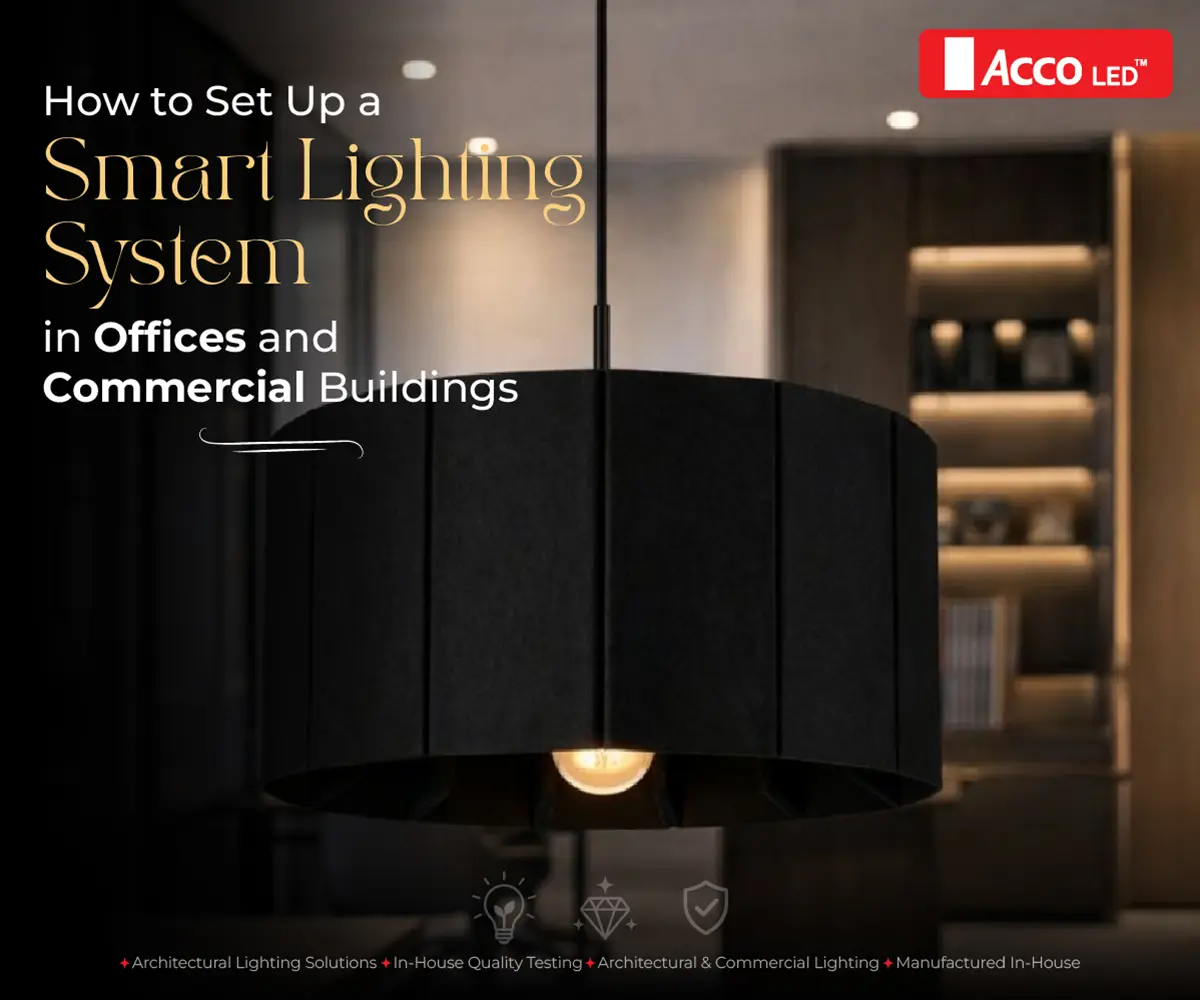 Smart Lighting System For Offices And Commercial Buildings